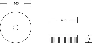 Раковина Milleau Glace MU8010-GW белый